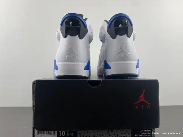 Rep Husky 6 Sport 384664-107 (2014) Retro Blue Air Jordan 0323